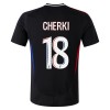 Camiseta de fútbol Olympique Lyonnais Rayan Cherki 18 Segunda Equipación 2024-25 - Hombre